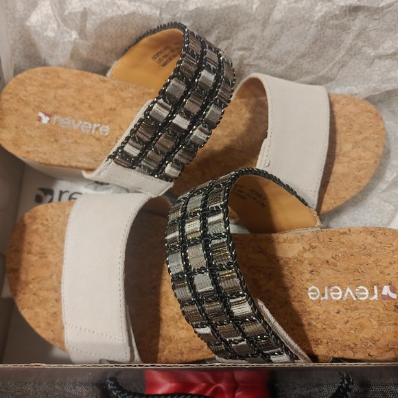 WOMEN'S REVERE SORRENTO WEDGE SHOES - Picture 6 of 17